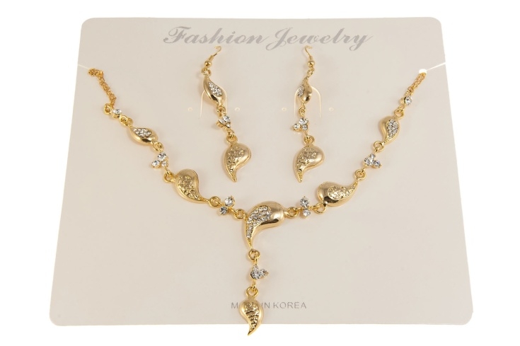 3M.Oryginalny złoty komplet