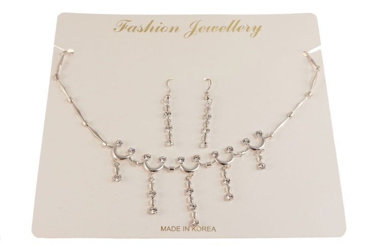 1M.Delikatny srebrny komplet