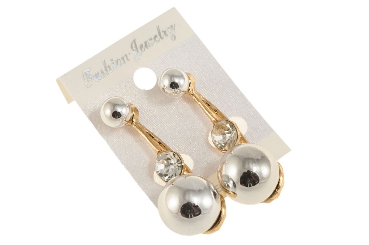 Oryginalne, złote kolczyki