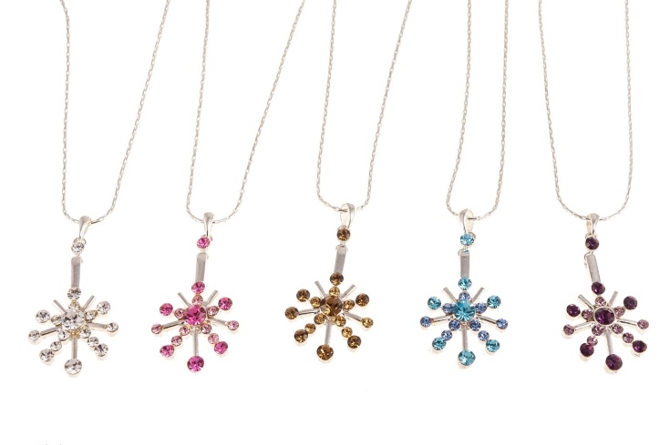 Eleganckie naszyjniki z dżetami