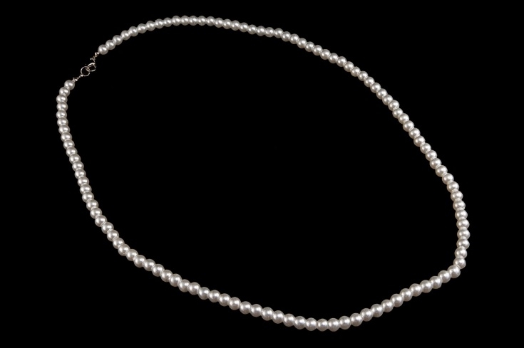 Klasyczne, białe perły