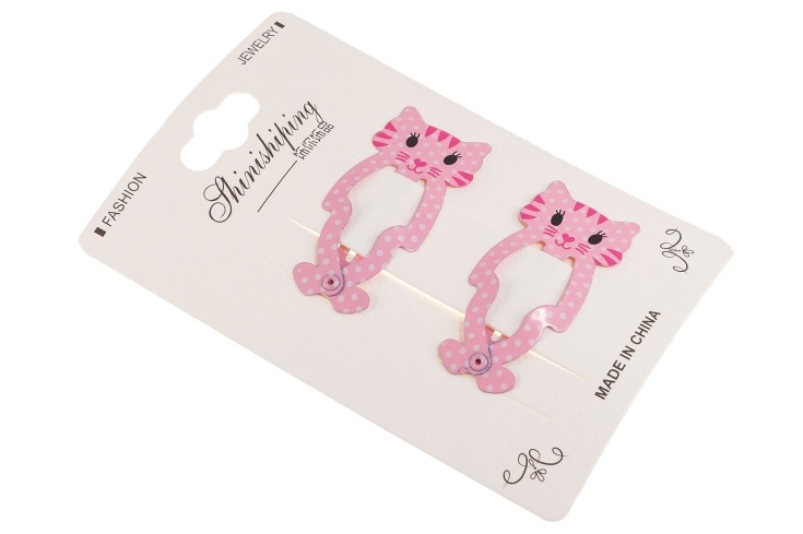 Spinki w kształcie kotków