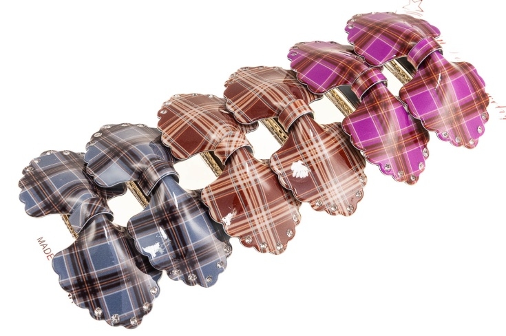 Spinki w kształcie kokard