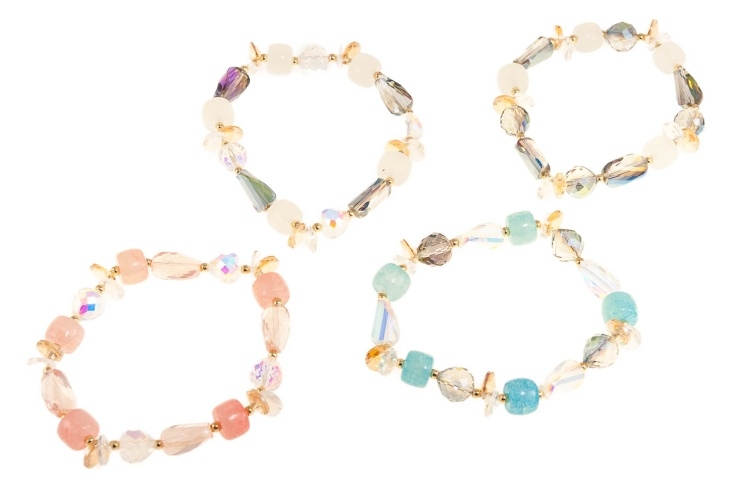 Błyszczące się bransoletki