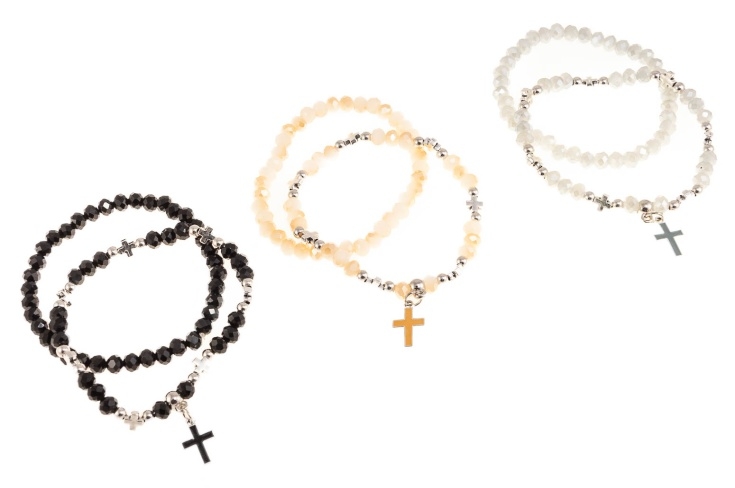 Bransoletki z krzyżykami