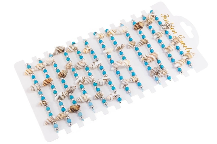 Bransoletki z muszelkami