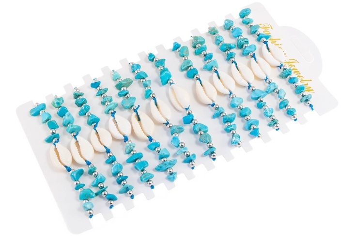 Bransoletki z muszelkami