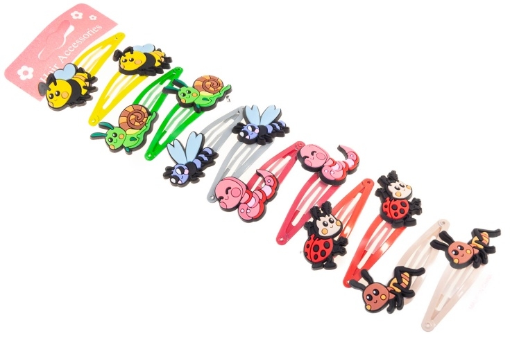Spinki z robaczkami