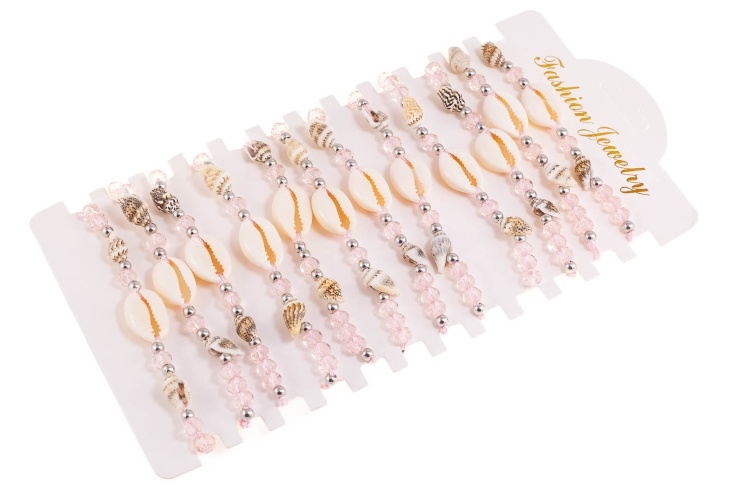 Bransoletki z muszelkami