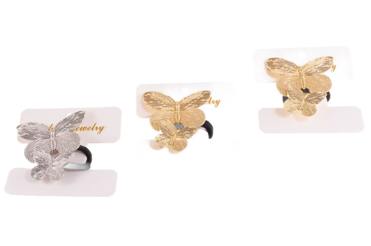 Gumka z metalowym kwiatkiem