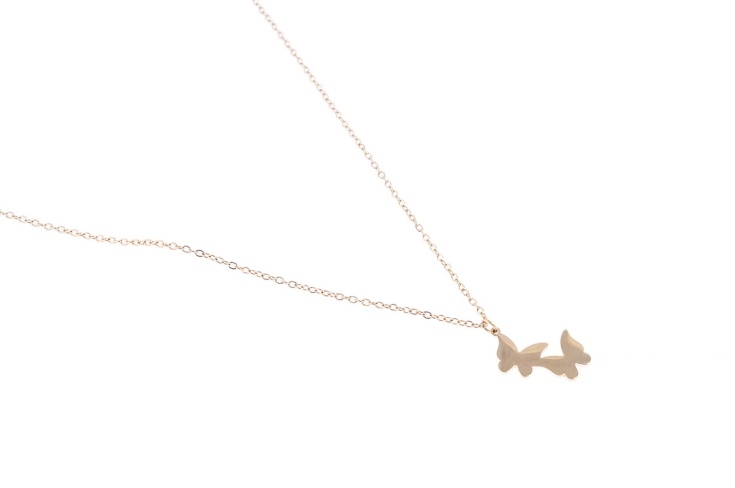 Elegancki, złoty naszyjnik