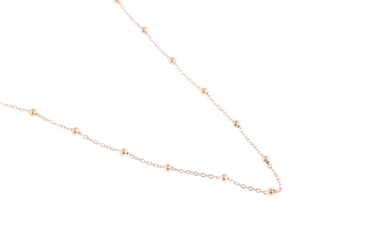 Elegancki, złoty łańcuszek