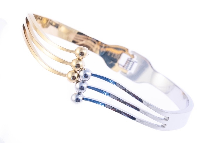 Elegancka, złota bransoletka