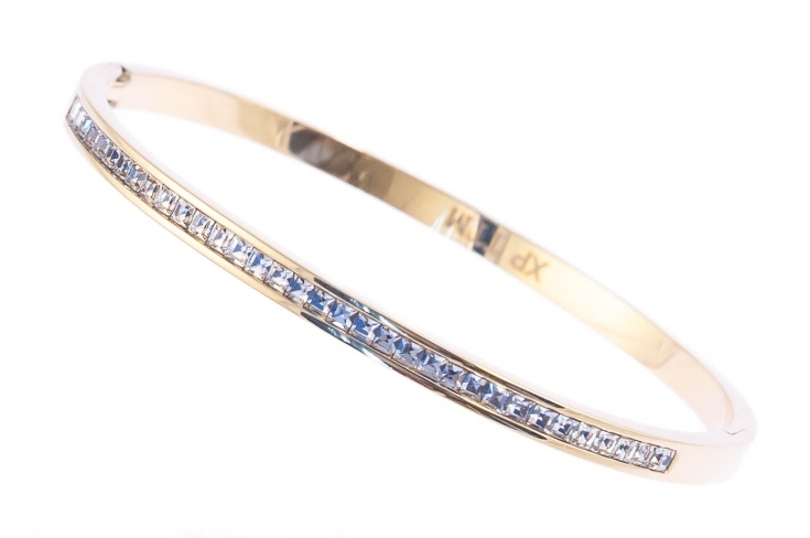 Elegancka, złota bransoletka