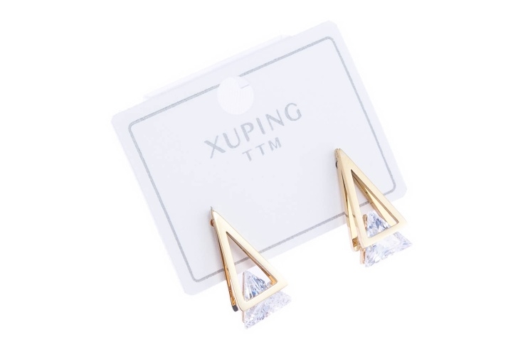 Eleganckie, złote kolczyki