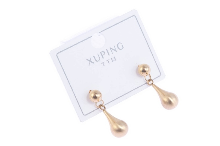 Eleganckie, złote kolczyki