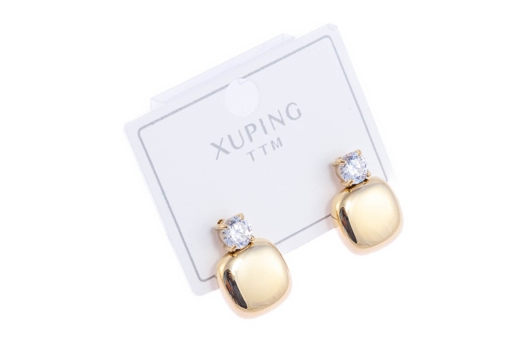 Eleganckie, złote kolczyki