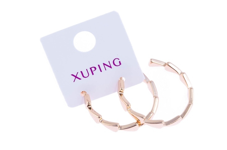 Eleganckie, złote kolczyki