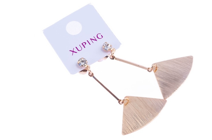 Eleganckie, złote kolczyki