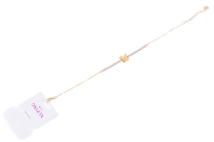 Bransoletka z motylkiem