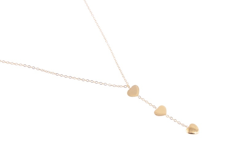 Naszyjnik z serduszkami