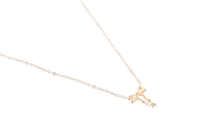 Naszyjnik z kokardką