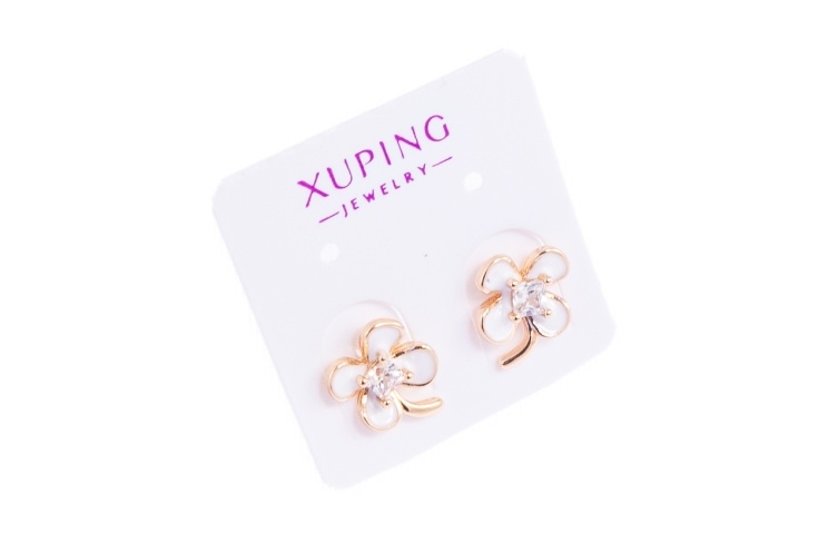 Eleganckie kolczyki koniczynki