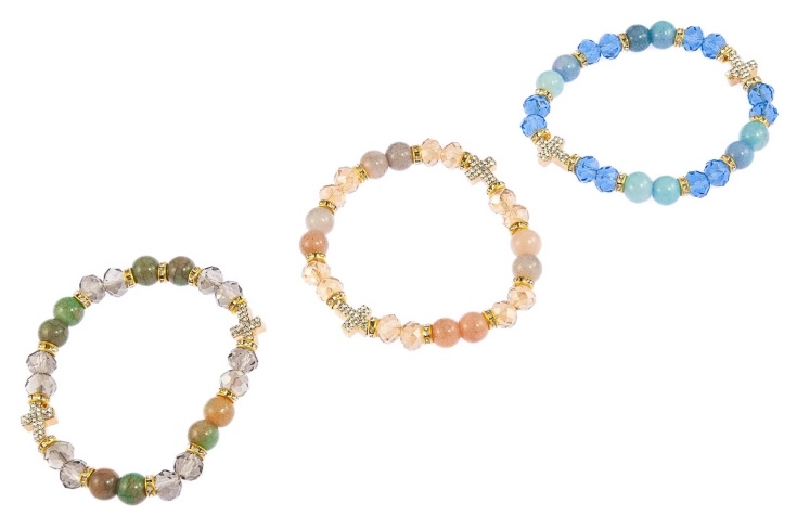 Bransoletki z krzyżykami