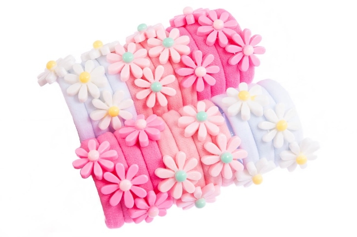 Gumki ze stokrotkami